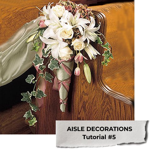 Wedding Aisle Decorations Free Diy Tutorials For Flowers And More