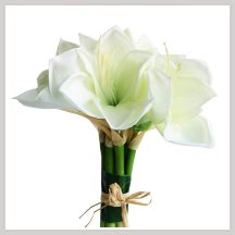 Artificial Wedding Flowers - Individual Stemmed Silk Flowers