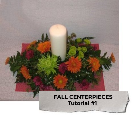 Fall Wedding Centerpieces Diy Flower Tutorials Recipes Supplies