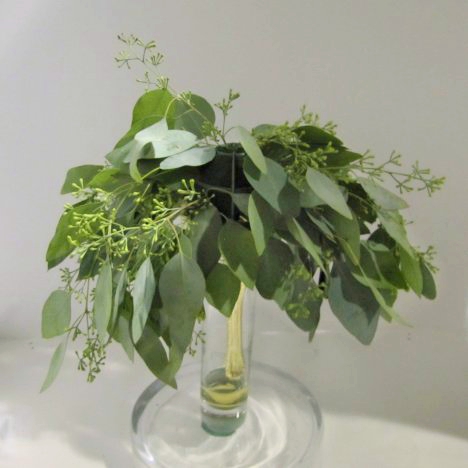 Eucalyptus and Flowers Bouquet - DIY Wedding Flower Tutorials
