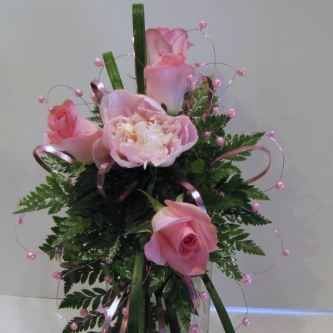 Peony Wedding Bouquet Tutorial - Easy DIY Wedding Flowers