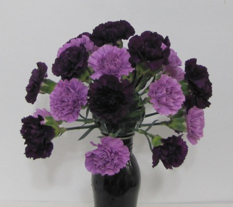 types of purple wedding flowers