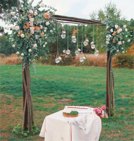 Wedding Arch Decorations - Flower Tutorials, Recipes & Florist Supply