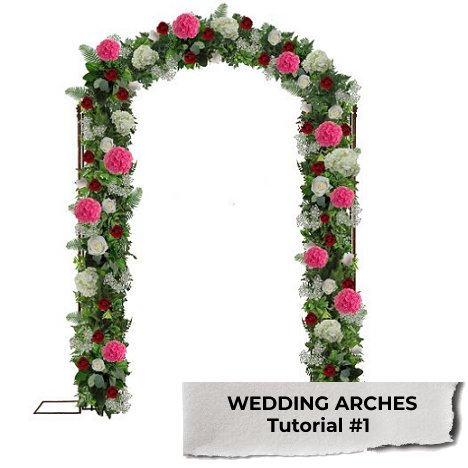 Wedding Arches Easy Diy Flower Tutorials For Weddings