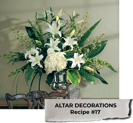 Wedding Flower Decoration - Fresh Flower Tutorials, Recipes & Supplies